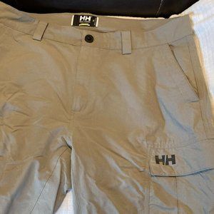 Helly Hansen Quick Dry Cargo Shorts Khaki Size 38